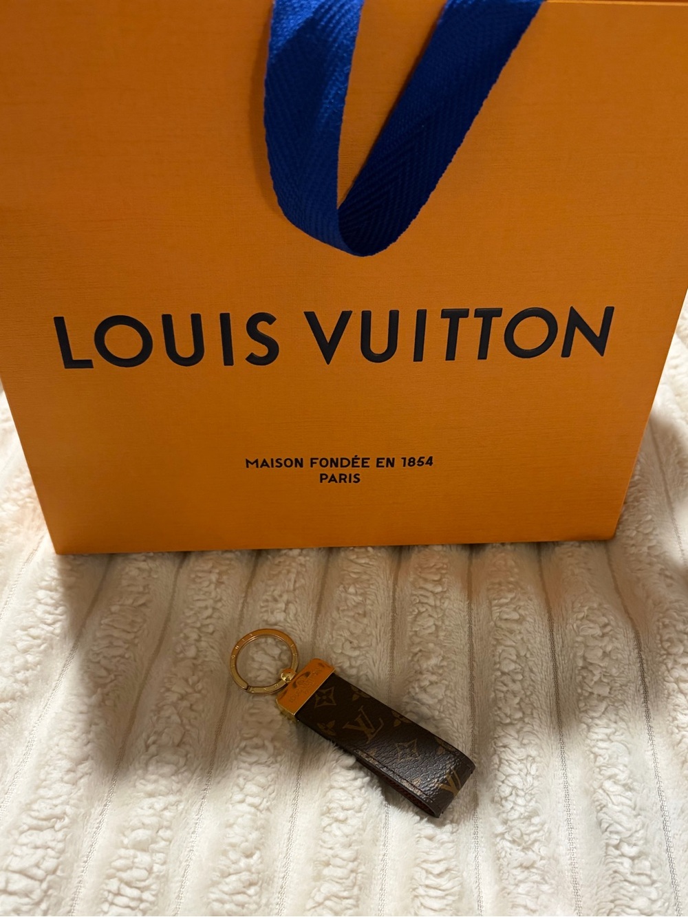 Louis Vuitton Dragonne Key Holder Monogram M65221